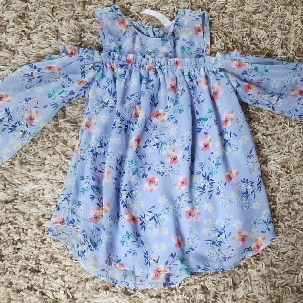 Girls cold shoulder shirt